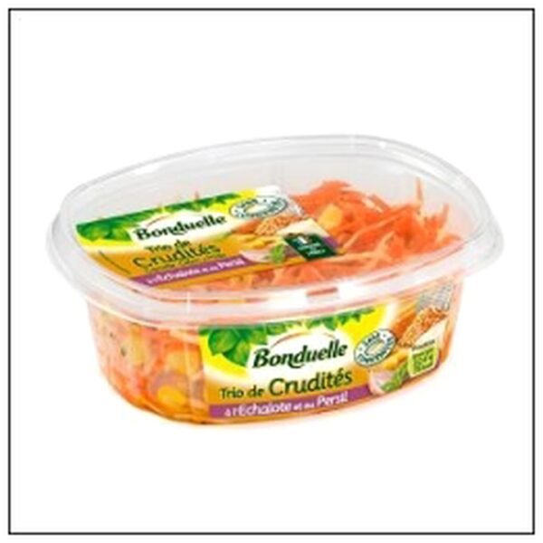 BARQ.300G SALADE TRIO DE CRUDITES BONDUELLE