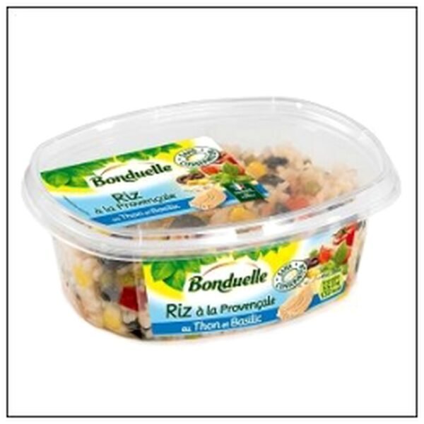 BARQ.320G RIZ PROVENCALE THON/BASILIC BONDUELLE