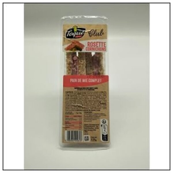 SANDWICH CLUB ROSETTE 125 G LA TOQUE ANGEVINE