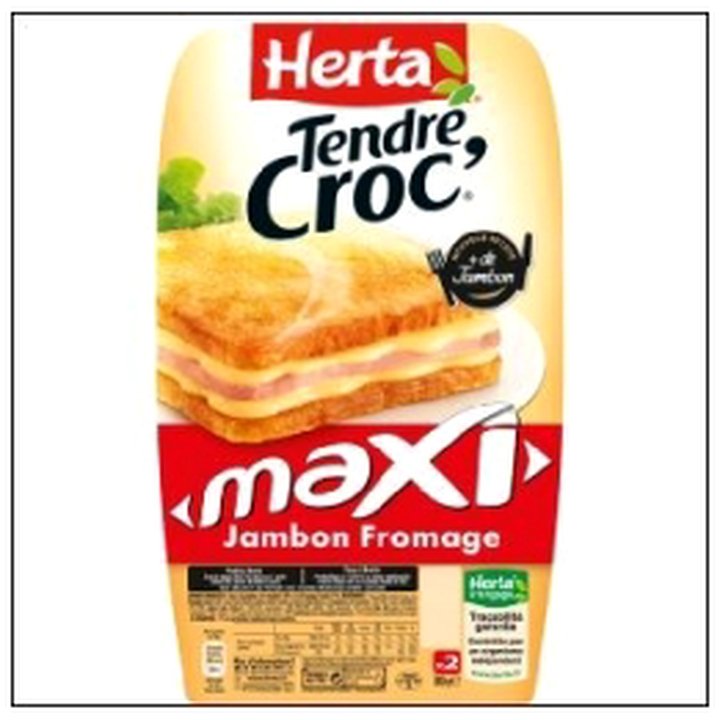 CAT-06572 TENDRE CROC'MAXI FROM JB 2X155G C.S.NITRITE HERTA - Image 1