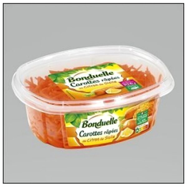 CAROTTES RAPEES AU JUS DE CITRON 320G BONDUELLE