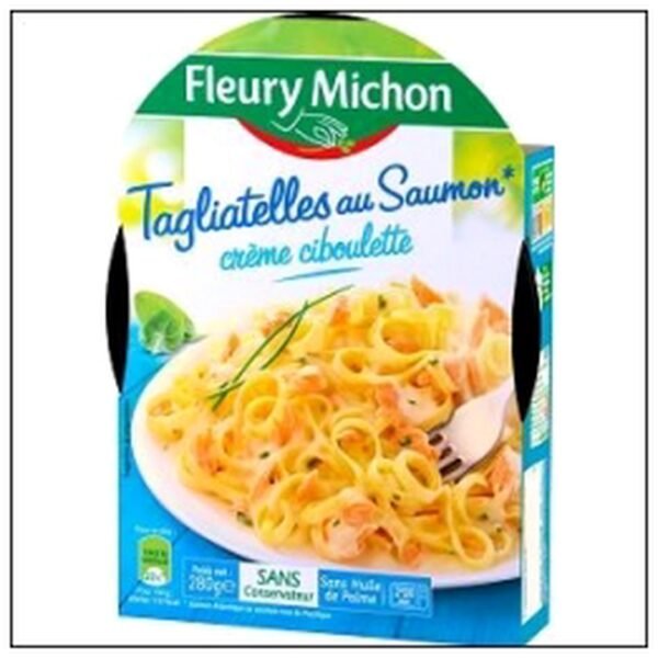 TAGLIATELLE AUX 2 SAUMONS A LA CREME 280G F.MICHON