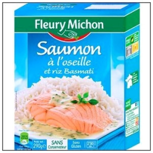 SAUMON OSEILLE PANACH.RIZ 290G F.MICHON