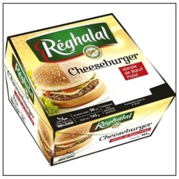 CHEESEBURGER HALAL 145G REGHALAL