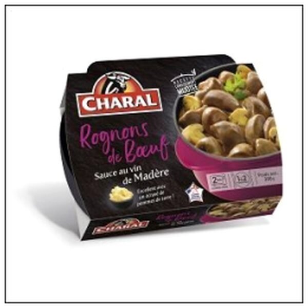 HEBDOPACK ROGNONS BOEUF SCE MADERE 2X150G CHARAL