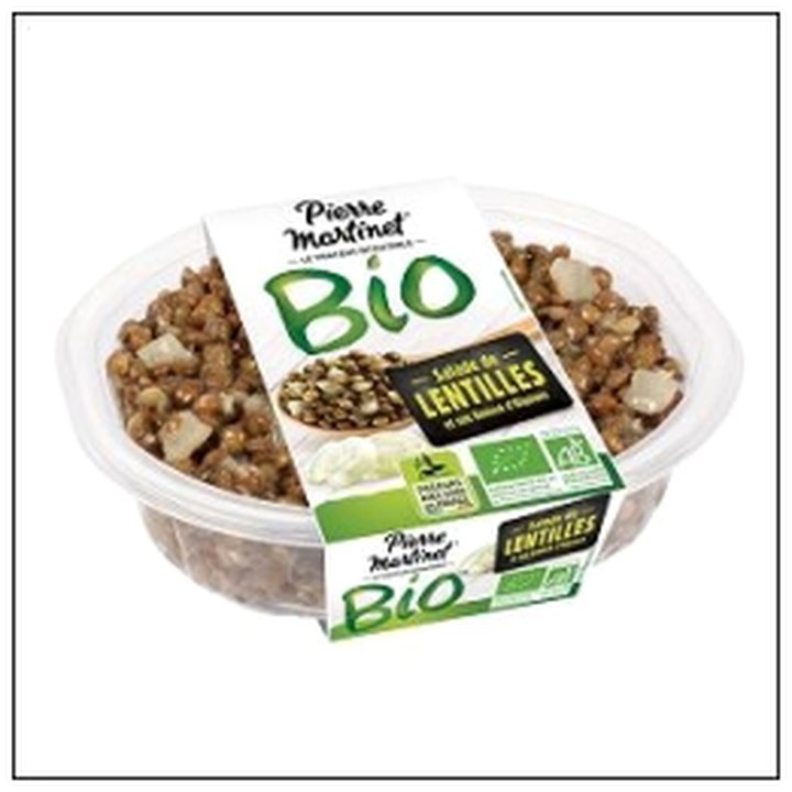 CAT-06644 SALADE LENTILLES BIO 200G MARTINET - Image 1