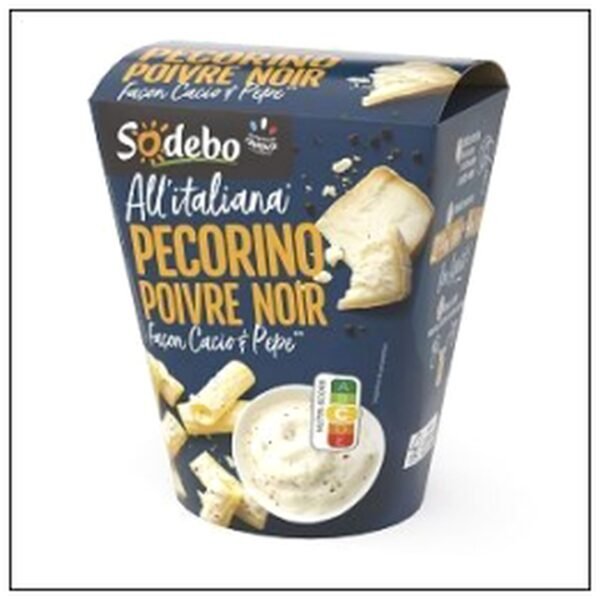 BOX ALL'ITALIANA PECORINO /POIVRE NOIR 280G SODEBO