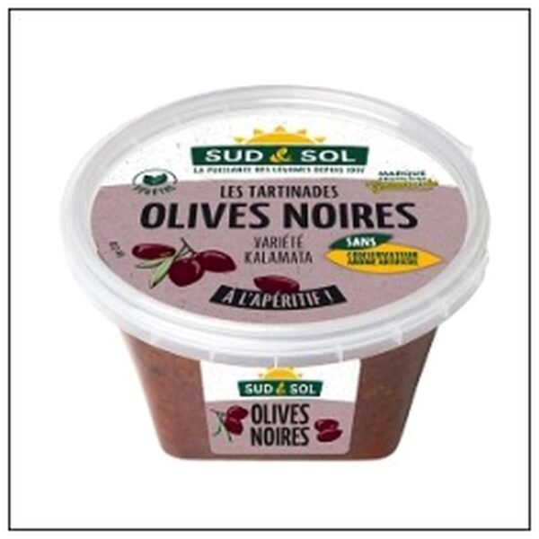 TARTINADE OLIVE KALAMATA 150G SUD&SOL