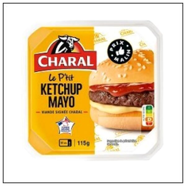 BURGER KETCHUP MAYO 115G CHARAL