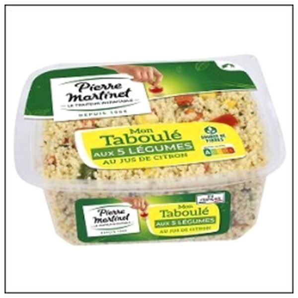 TABOULE 5 LEGUMES 300G MARTINET