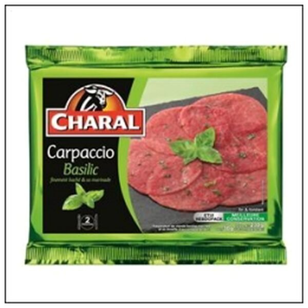 HEBDOPACK CARPACCIO 230G BASILIC CHARAL