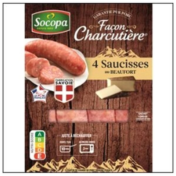 SAUCISSE SAVOIE BEAUFORT SOCOPA