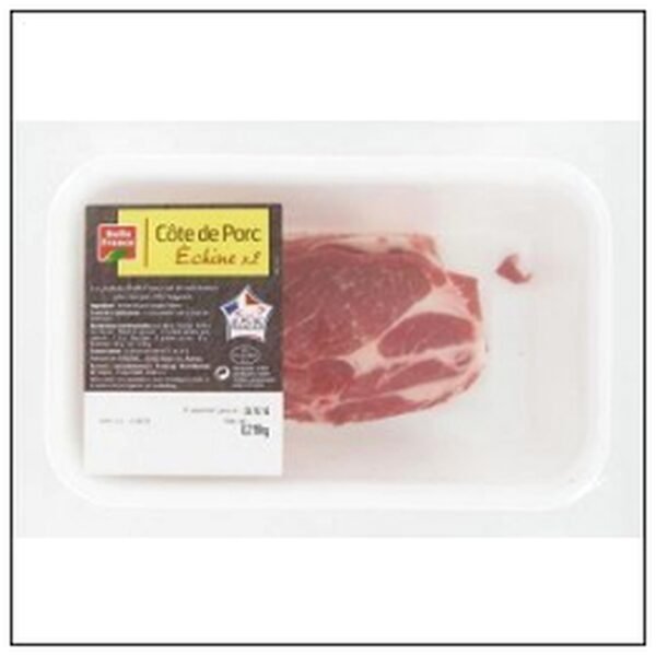 BQ.2 COTES DE PORC ECHINE BELLE FRANCE CT.6 BQ