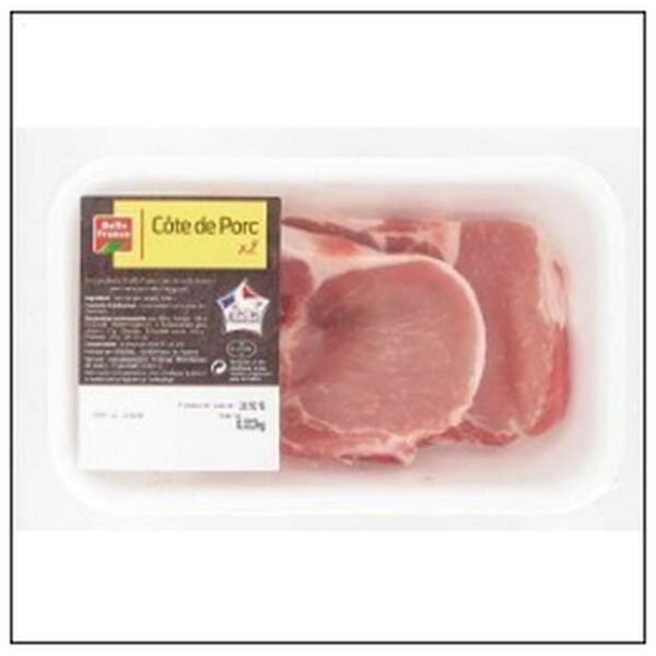 BQ.2 COTES DE PORC BELLE FRANCE CT.6 BQ