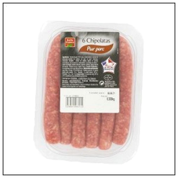 CAT-06734 BQ 6 CHIPOLATAS NATURE 330G BELLE FRANCE - Image 1