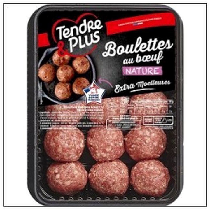 CAT-06785.jpg BQ.15 BOULETTE AU BOEUF 375G TENDRE & PLUS - Image 1
