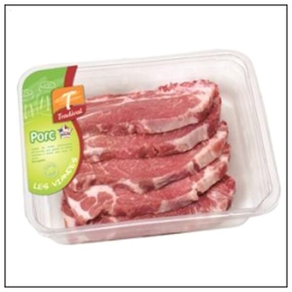 COTES PORC ECHINE 700 G POIDS FIXE TRADIVAL