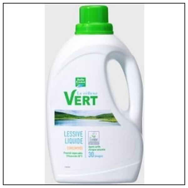LESSIVE LIQUIDE ECOLABEL 1L5 30 LAVAGES B.FRANCE