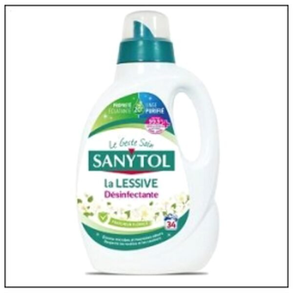 LESSIVE DESINFECTANTE FLO RALE 1L70 SANYTOL 34D
