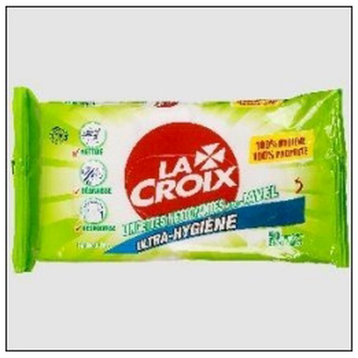CAT-06948 LINGETTES X50 AVEC JAVEL LACROIX - Image 1