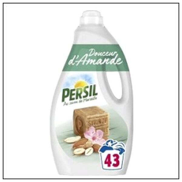 PERSIL LESSIVE LIQUIDE DO UCEUR AMANDES 43 LAVAGES