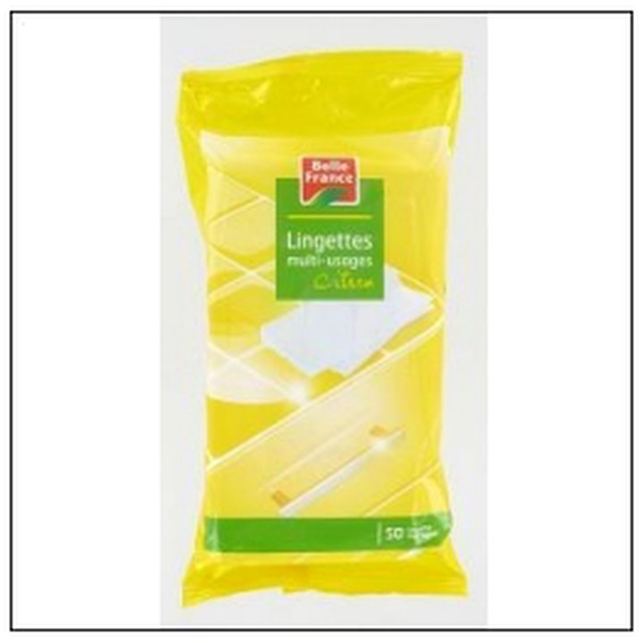 CAT-06992 ETUI 50 LINGETTES MULTI USAGES BELLE FRANCE - Image 1