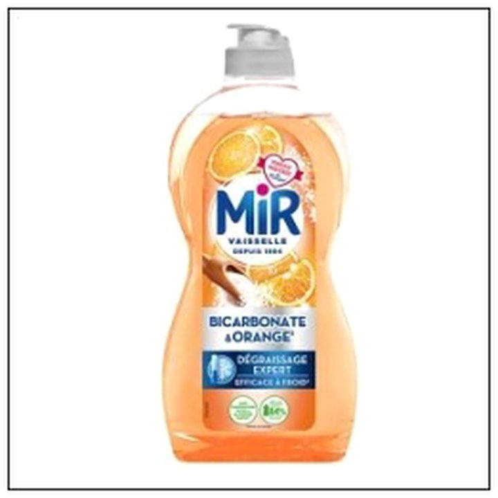 CAT-07015 MIR VAISSELLE BICARBONATE ET ORANGE 450ML - Image 1