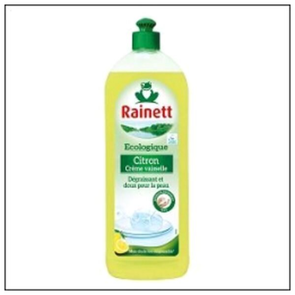LIQU.VAISSELLE ECOLOGIQUE CREM.CITRON 750ML RAINETT