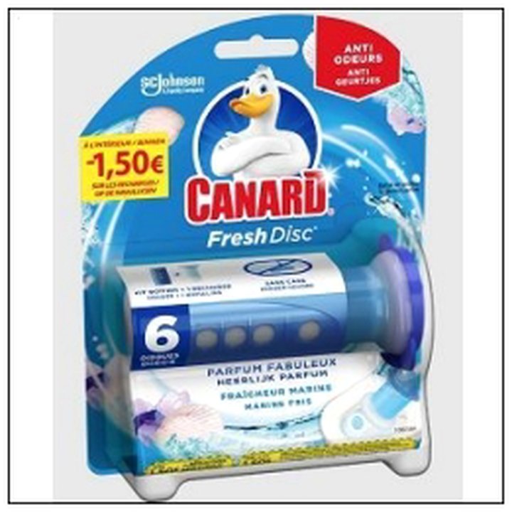 CAT-07131 CANARD FRESH DISC MARINE 1 APPLICATEUR + 6 DISQUES - Image 1