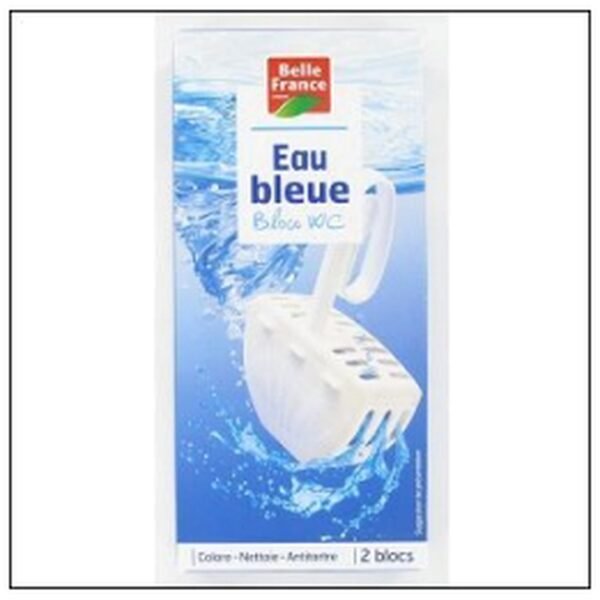 LOT.2 BLOCS CUVETTE EAU BLEUE 40G BELLE FRANCE