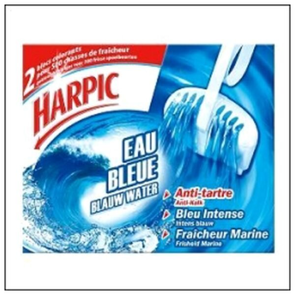 LOT.2 BLOCS CUVETTE EAU BLEUE HARPIC