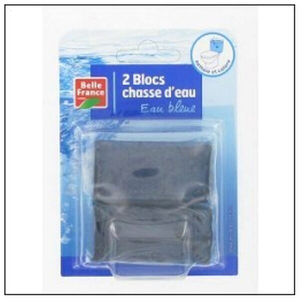ETUI 2 CUBES CHASSE D'EAU BLEUE 50G B.FRANCE