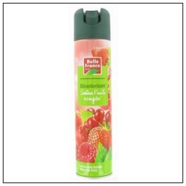 DESODORISANT 2EN1 FRUITS ROUGES 300ML BELLE FRANCE