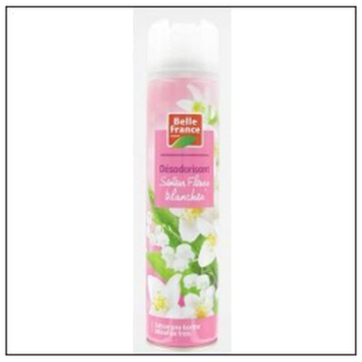CAT-07172 DESODORISANT 2EN1 FLEURS BLANCHES BBE 300ML B.FRAN - Image 1