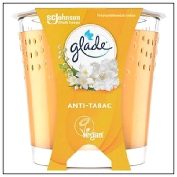 BOUGIE DESIGN ANTI TABAC GLADE