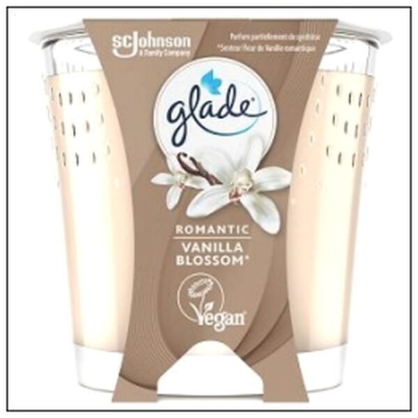 GLADE BOUGIE DESIGN ROMAN TIC VANILLA BLOSSOM