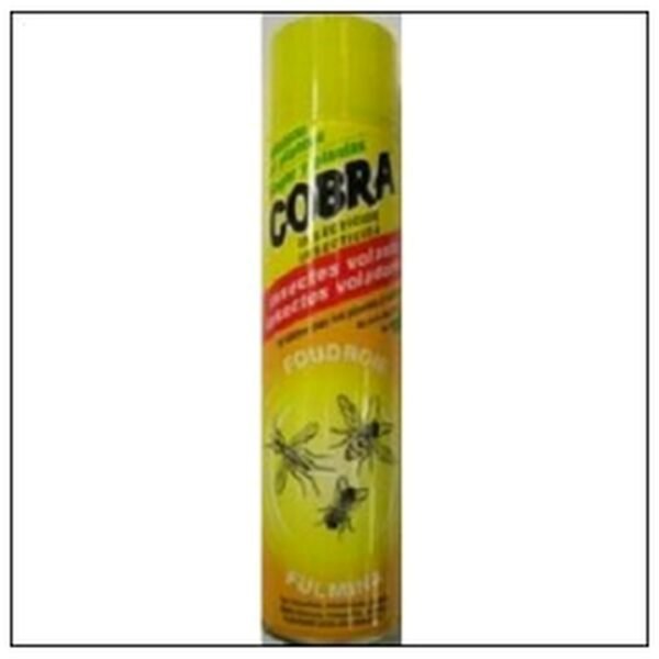 BOMBE INSECTICIDE VOLANT 400ML COBRA