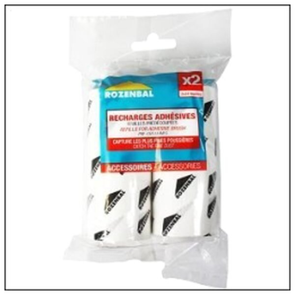L.2 RECHARGES 30 FEUILLES ADHESIVES POUR BROSSES