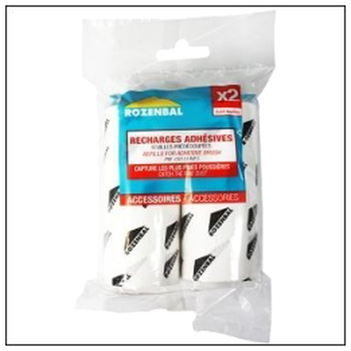 CAT-07201 L.2 RECHARGES 30 FEUILLES ADHESIVES POUR BROSSES - Image 1