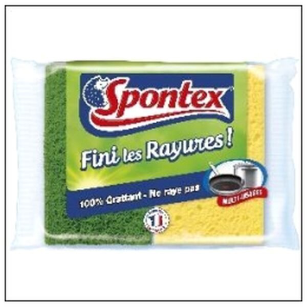 L.2 EPONGES ANTI-RAYURES SPONTEX