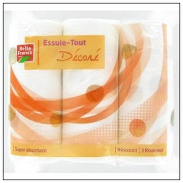 LOT.3 ESSUIE TOUT DECORE 2 PLIS BELLE FRANCE