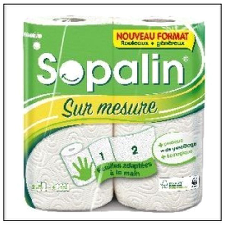 CAT-07272 L.2 ESSUIE ULTRA ABSORBAN T BLANC 2=4 SOPALIN - Image 1