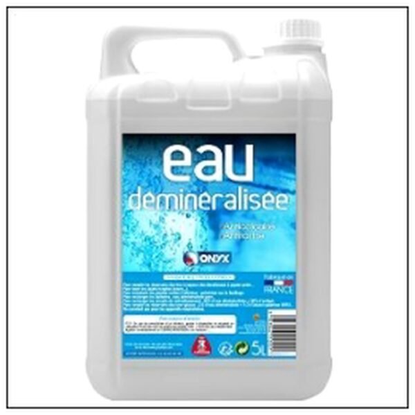 BIDON 5 LITRES EAU DEMINE RALISEE