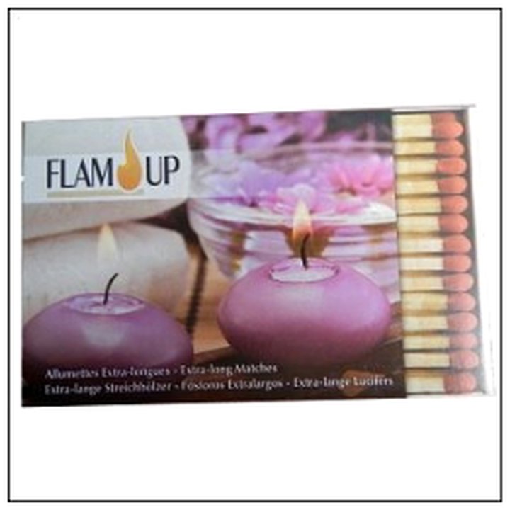 CAT-07296 BOITE 55 ALLUMETTES EXTRA LONGUES FLAM'UP - Image 1