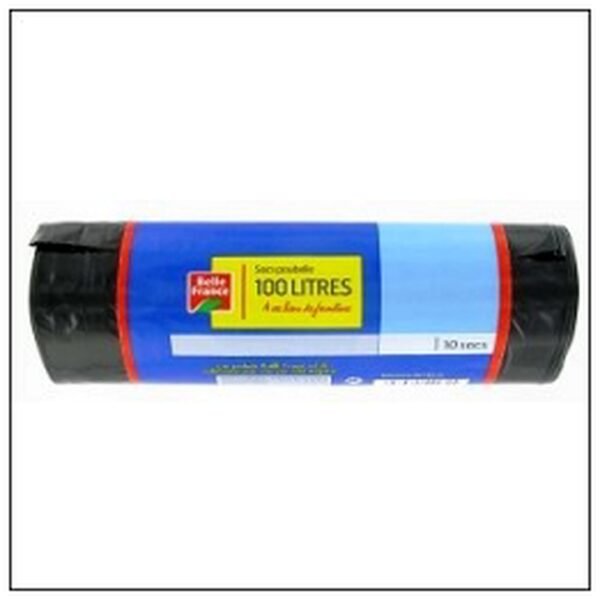 RLX.10 SACS POUBELLE 100L 28µ A/LIEN BELLE FRANCE