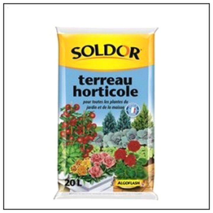 CAT-07379 20 LIT.TERREAU HORTICOLE SOLDOR - Image 1
