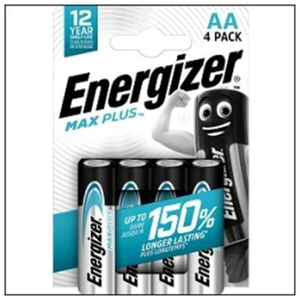 L.4 PILES LR06 AA MAX+ ALCALINE ENERGIZER