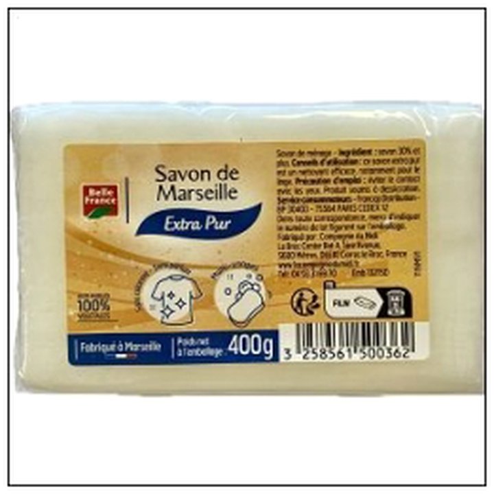 CAT-07506 SAVON MENAGE DOUX 400G BELLE FRANCE - Image 1