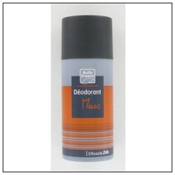 DEODORANT HOMME MUSK 150 ML BELLE FRANCE