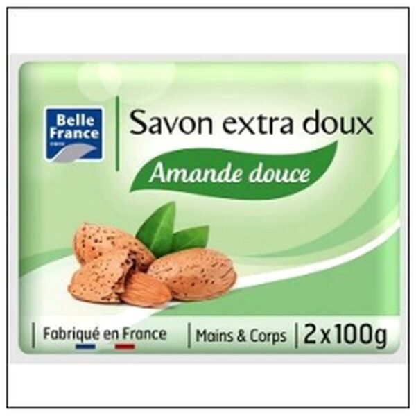 SAVON DE PROVENCE AMANDE DOUCE 2X100G BELLE FRANCE